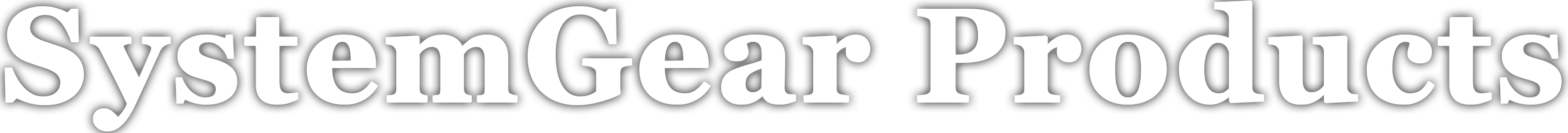 SystemGear Products